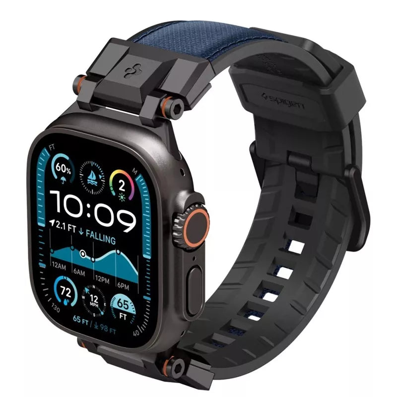 Spigen DuraPro Armor – apyrankė skirta Apple Watch 44/45/46/49 mm (tamsiai mėlyna)