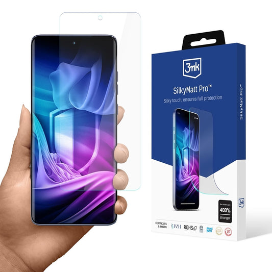3mk Silky Matt Pro - Matinė apsauginė plėvelė skirta Motorola Edge 60 Fusion
