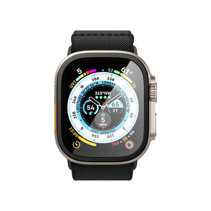 Spigen Glas.TR Slim Pro - Grūdintas stiklas Apple Watch Ultra 49 mm (Juodas)