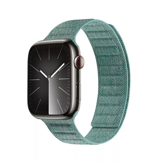 Crong Melange – magnetinis dirželis, skirtas „Apple Watch“ 44/45/46/49 mm (tirkio melanžas)