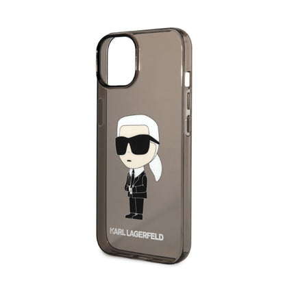 Dėklas Karl Lagerfeld IML NFT Ikonik (Juodas) skirtas iPhone 14 Plus