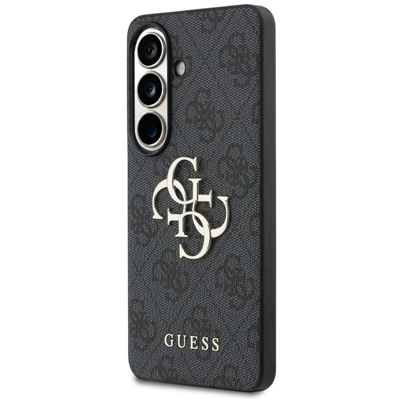 Guess 4G Big Metal Logo dėklas – Samsung Galaxy S26 (juodas)