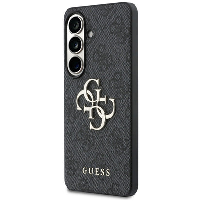 Guess 4G Big Metal Logo dėklas – Samsung Galaxy S26 (juodas)