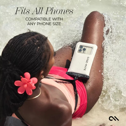 Case-Mate neperšlampamas plūduriuojantis dėklas – neperšlampamas išmaniojo telefono dėklas („Sand Dollar“)