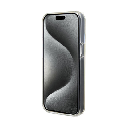 Guess IML Faceted Mirror Disco Iridescent – dėklas iPhone 14 (Iridescentinis)