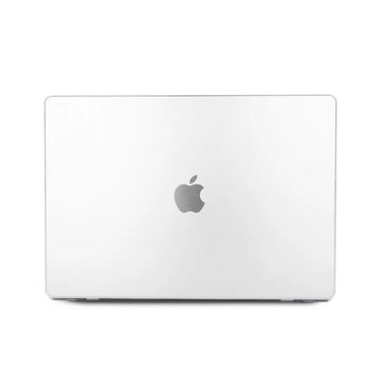 Moshi iGlaze – Kietas dėklas, skirtas MacBook Pro 16" (M4/M3/M2/M1/2024-2021) (Tamsiai skaidrus)