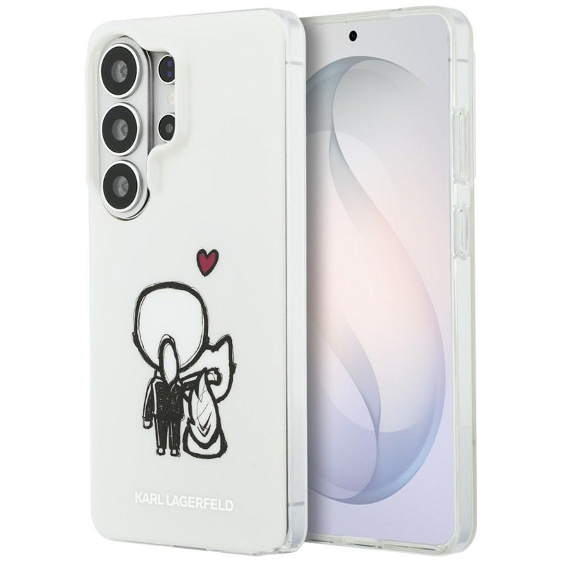 Karl Lagerfeld IML Karl & Choupette MagSafe dėklas - Samsung Galaxy S26 Ultra (Skaidrus)