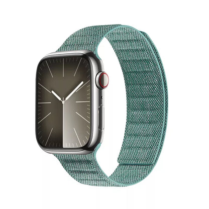 Crong Melange – magnetinis dirželis, skirtas „Apple Watch“ 44/45/46/49 mm (tirkio melanžas)