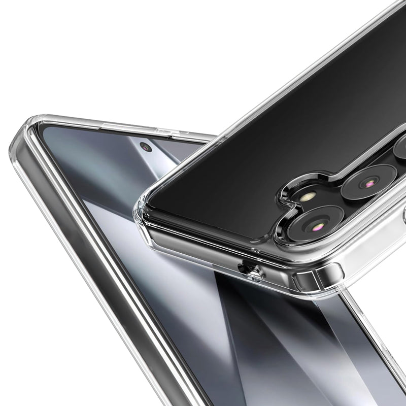 Crong Crystal Shield dėklas – Samsung Galaxy S24+ dėklas (skaidrus)