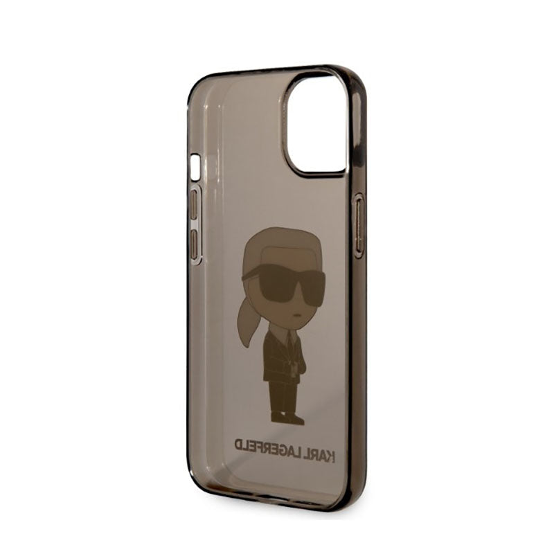 Dėklas Karl Lagerfeld IML NFT Ikonik (Juodas) skirtas iPhone 14 Plus