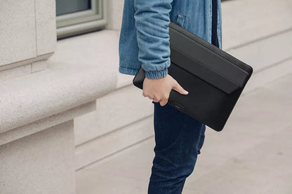 Moshi Muse 14" 3-in-1 Slim Sleeve nešiojamojo kompiuterio dėklas (Luna Pink)