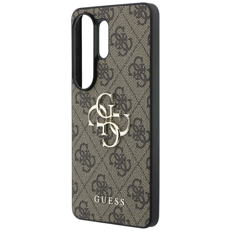 Guess 4G Big Metal Logo - Dėklas Samsung Galaxy S26 Ultra (Rudos spalvos)