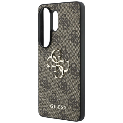 Guess 4G Big Metal Logo - Dėklas Samsung Galaxy S26 Ultra (Rudos spalvos)