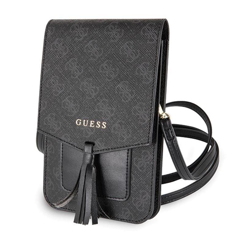 Guess 4G Uptown Wallet dėklas (juodas)