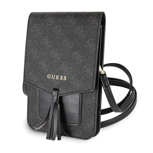 Guess 4G Uptown Wallet dėklas (juodas)
