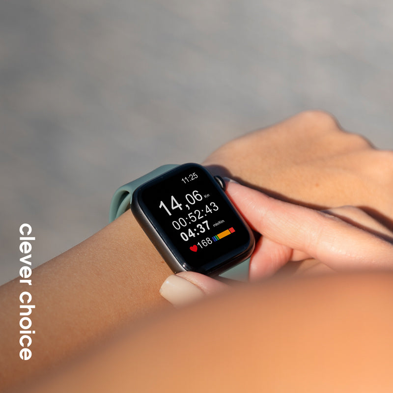Crong Liquid - Apple Watch apyrankė 38/40/41/42mm (Salotų spalva)