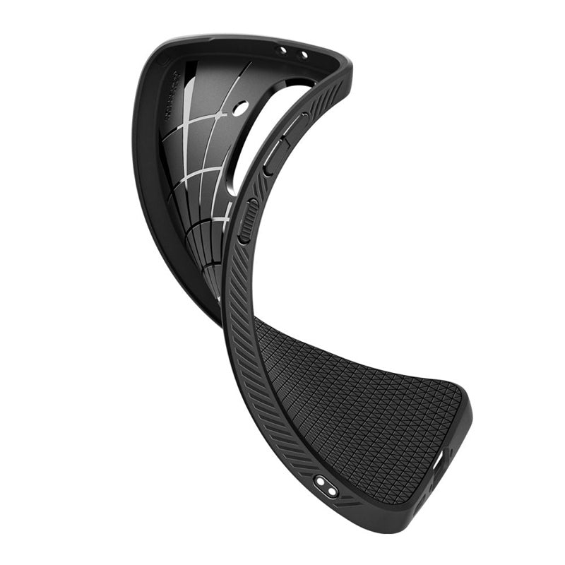 Spigen Liquid Air – dėklas, skirtas Samsung Galaxy A56 5G (matinė juoda)