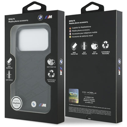 BMW M Shape Logo MagSafe dėklas - iPhone 17 Pro (juodas)