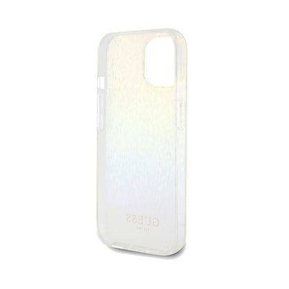 Guess IML Faceted Mirror Disco Iridescent – dėklas iPhone 14 (Iridescentinis)
