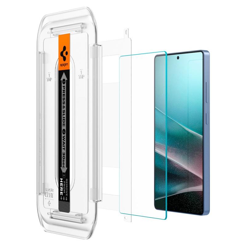 Spigen Glas.TR EZ Fit 2 vnt. – grūdintas stiklas, skirtas „Samsung Galaxy S25 Ultra“ (2 vnt.)