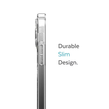 Speck Gemshell + MagSafe – dėklas iPhone 14 Pro su MICROBAN danga (skaidrus)