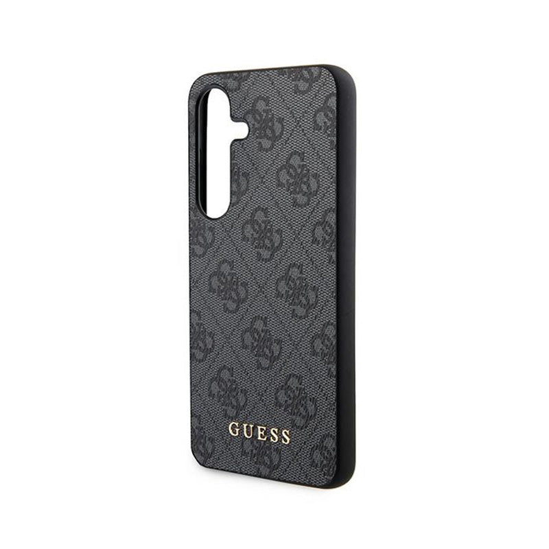Guess 4G Metal Gold Logo – Dėklas Samsung Galaxy S24 (juodas)