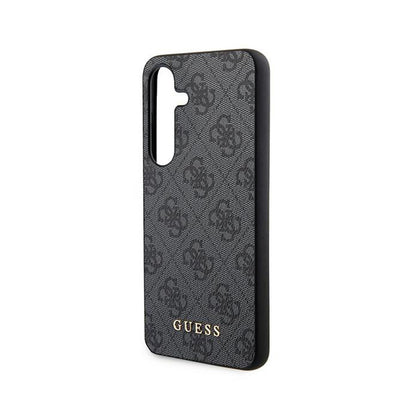 Guess 4G Metal Gold Logo – Dėklas Samsung Galaxy S24 (juodas)