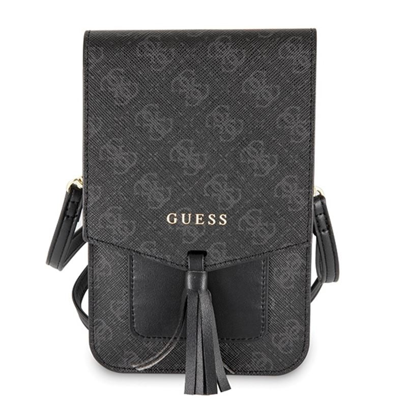 Guess 4G Uptown Wallet dėklas (juodas)