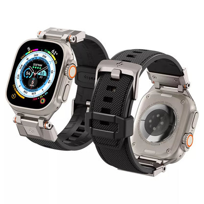 Spigen DuraPro Armor - Apyrankė, skirta Apple Watch 42/44/45/49 mm (juoda)
