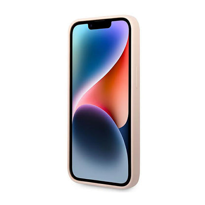 Karl Lagerfeld Choupette Body – dėklas skirtas iPhone 14 Plus (šviesiai rožinis)