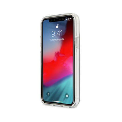 BMW Motorsport Tricolor - dėklas iPhone 12 Pro Max (skaidrus)