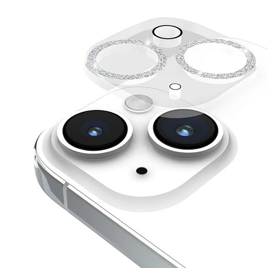 Case-Mate Sparkle lęšių apsauga – apsauginis stiklas iPhone 15 / iPhone 15 Plus kamerai (Twinkle)