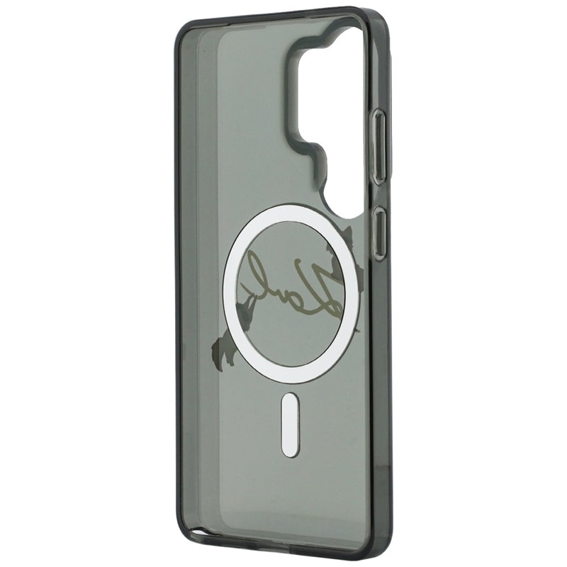 Karl Lagerfeld IML KC Script MagSafe - Samsung Galaxy S26 Ultra dėklas (juodas)