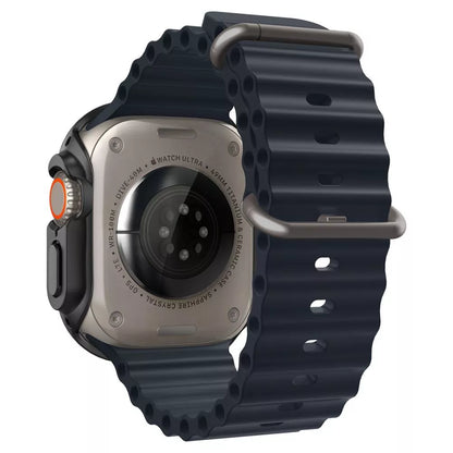 Spigen Thin Fit – dėklas skirtas „Apple Watch Ultra 49 mm“ (juodas)