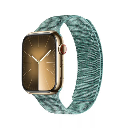Crong Melange – magnetinis dirželis, skirtas „Apple Watch“ 44/45/46/49 mm (tirkio melanžas)