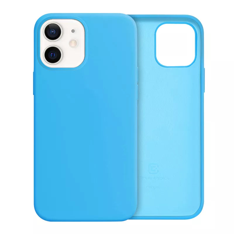Crong Color Cover - lankstus dėklas, skirtas „iPhone 12 Mini“ (mėlynas)