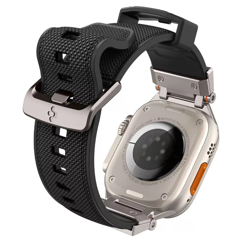 Spigen DuraPro Armor - Apyrankė, skirta Apple Watch 42/44/45/49 mm (juoda)