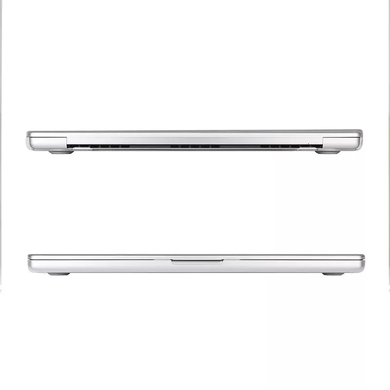Moshi iGlaze – Kietas dėklas, skirtas MacBook Pro 16" (M4/M3/M2/M1/2024-2021) (Tamsiai skaidrus)