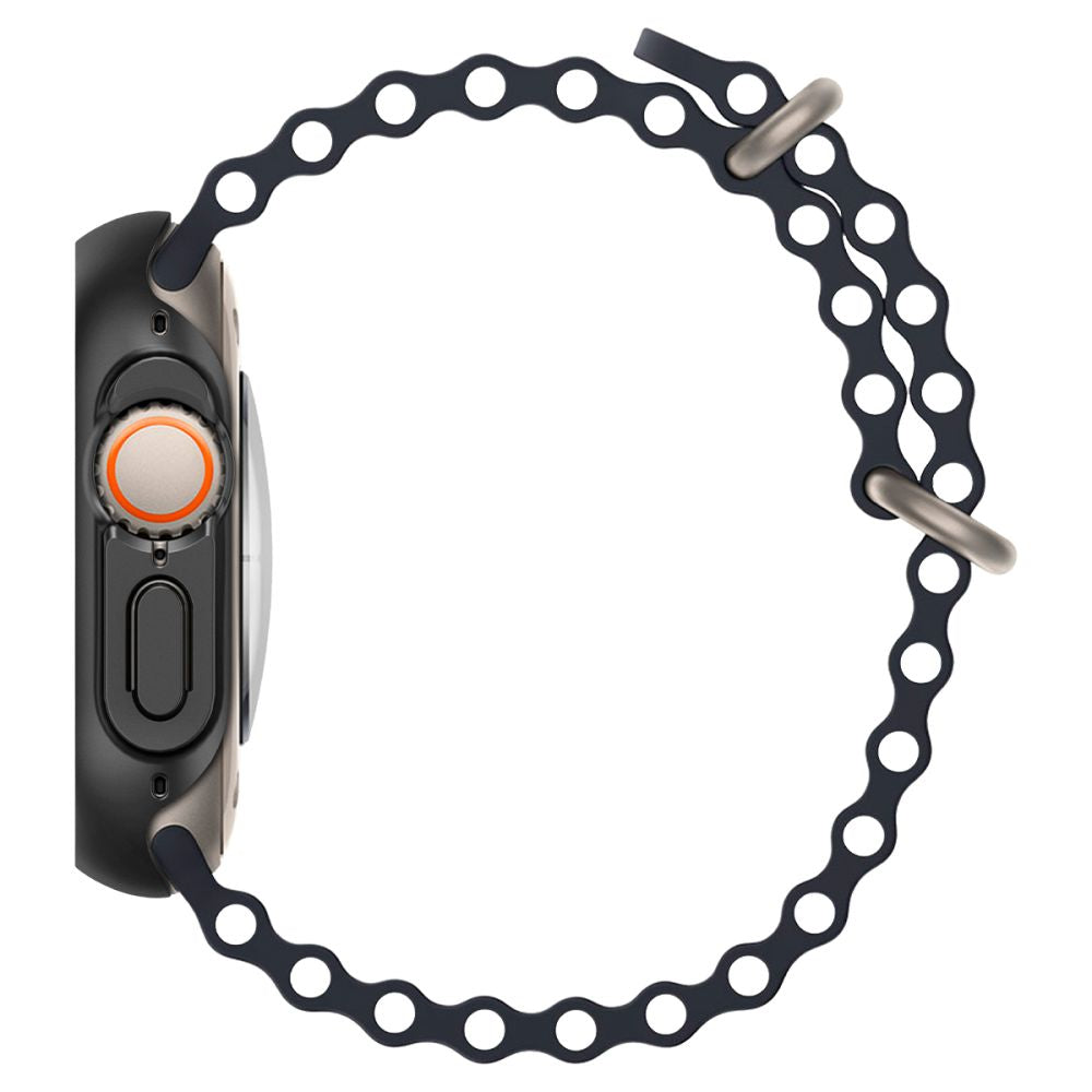 Spigen Thin Fit – dėklas skirtas „Apple Watch Ultra 49 mm“ (juodas)