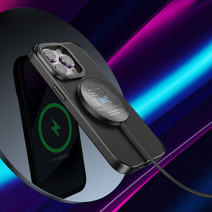 WEKOME WP-U99 Vanguard serija – „MagSafe“ 15W indukcinis įkroviklis (Juodas)