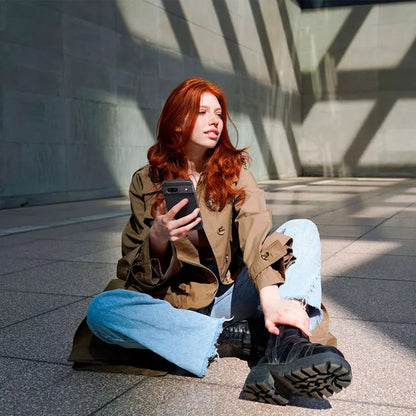 Spigen Liquid Air – dėklas Google Pixel 8A (matinė juoda)