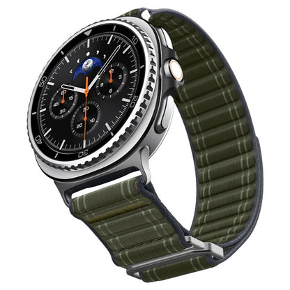 Spigen WBF0 Band - Žalias dirželis Samsung Galaxy Watch 8 / 8 Classic 40 / 44 / 46 mm