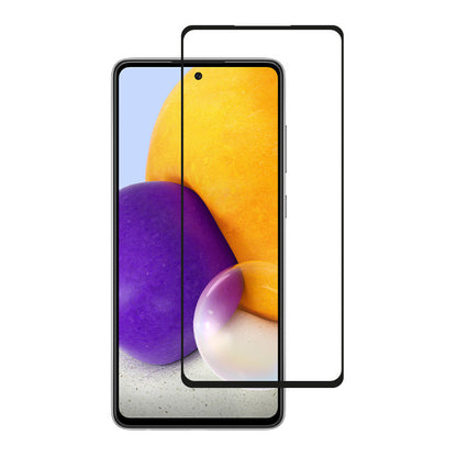 Crong 7D Nano lankstus stiklas – Neardomamas 9H hibridinis stiklas visam Samsung Galaxy A72 ekranui