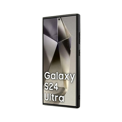 DKNY Odos Langelių Mono Rašto MagSafe – Dėklas skirtas Samsung Galaxy S24 Ultra (Juodas)