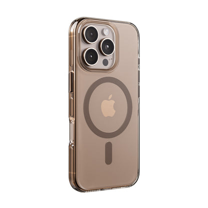 Crong Clear MAG Pro - iPhone 16 Pro Max MagSafe dėklas (Desert)