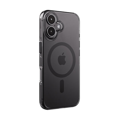 Crong Clear MAG Pro - iPhone 16 MagSafe dėklas (juodas)