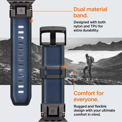 Spigen DuraPro Armor – apyrankė skirta Apple Watch 44/45/46/49 mm (tamsiai mėlyna)