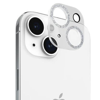 Case-Mate Sparkle lęšių apsauga – apsauginis stiklas iPhone 15 / iPhone 15 Plus kamerai (Twinkle)