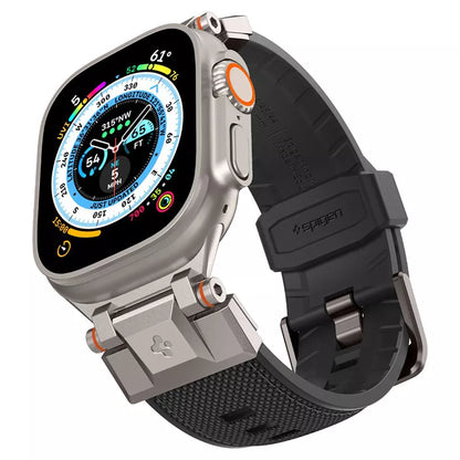 Spigen DuraPro Armor - Apyrankė, skirta Apple Watch 42/44/45/49 mm (juoda)