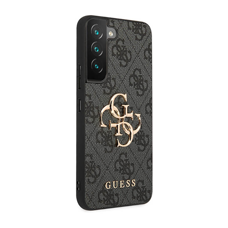 Guess 4G Big Metal Logo – Dėklas Samsung Galaxy S23 (pilkas)